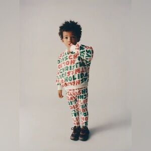 Zara christmas set baby size 3/6 months